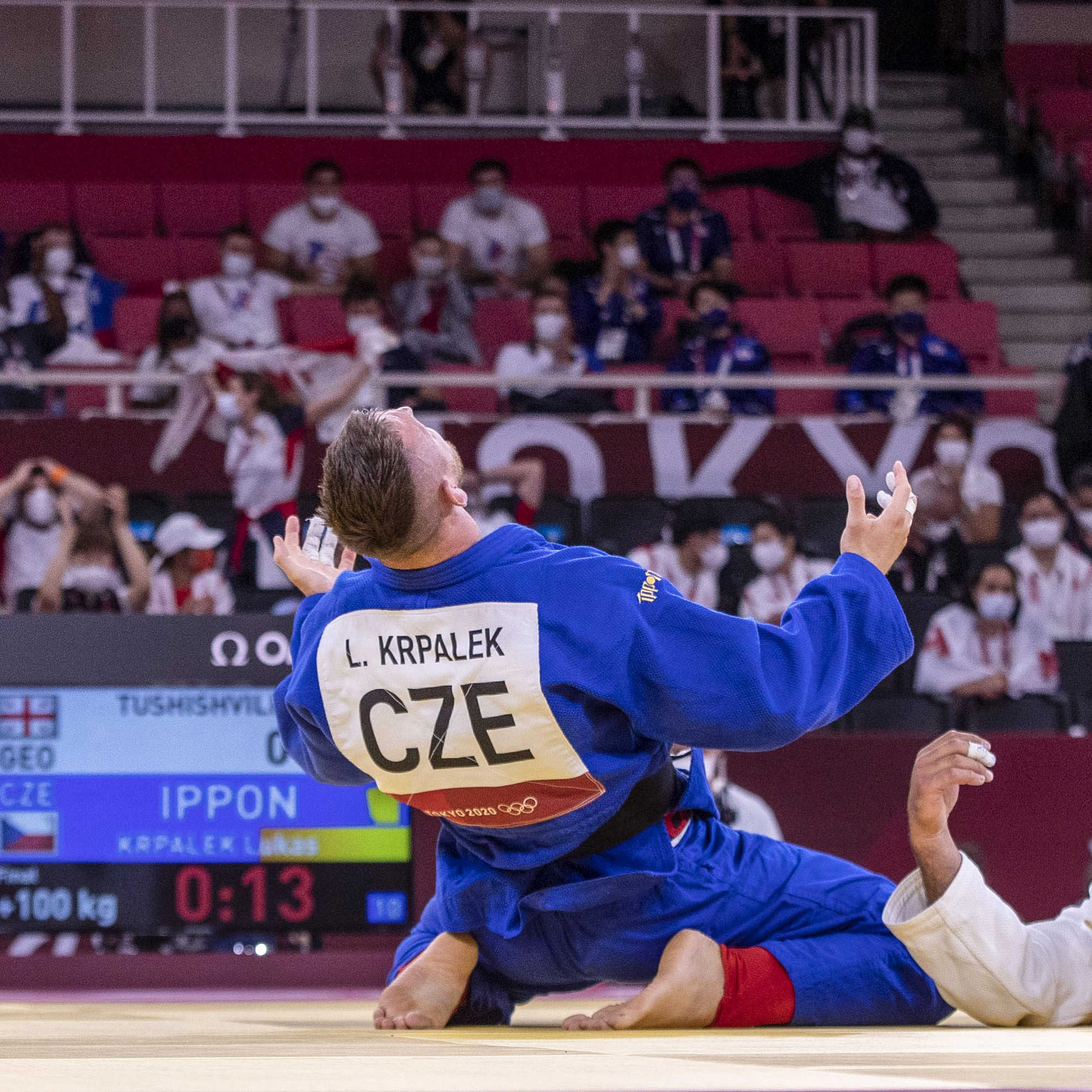 Lukáš Krpálek po triumfu na olympijských hrách v Tokiu 2021